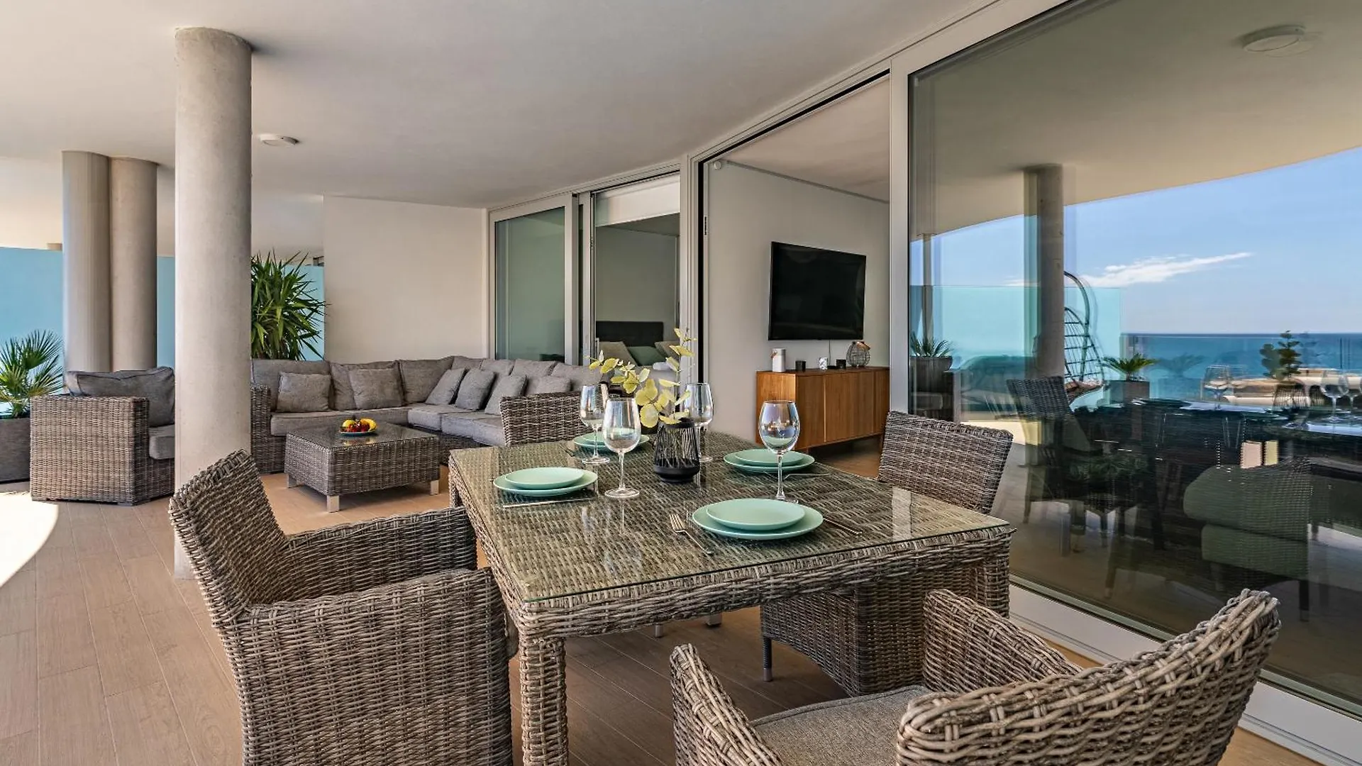 公寓 Amazing Sea View From The Comfort Of The Jacuzzi 丰希罗拉 西班牙