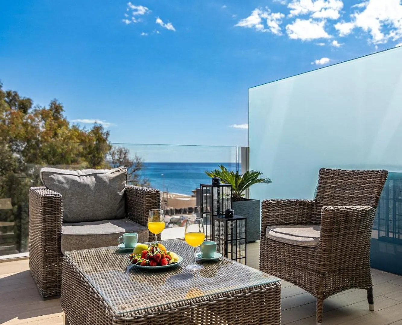 公寓 Amazing Sea View From The Comfort Of The Jacuzzi 丰希罗拉