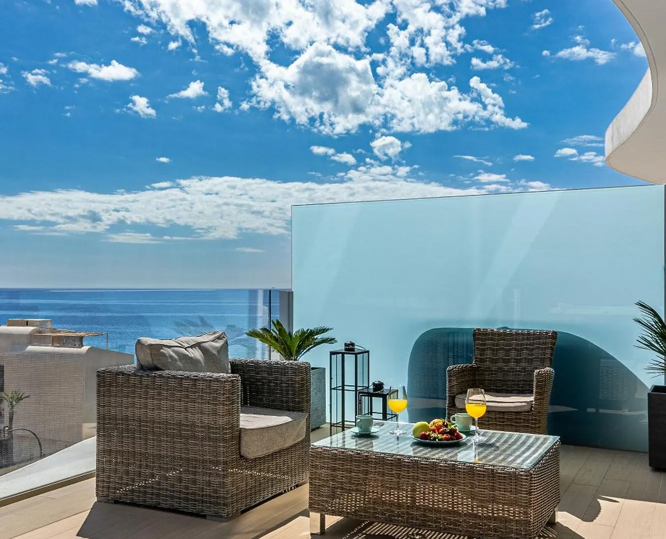 Amazing Sea View From The Comfort Of The Jacuzzi 丰希罗拉 0*,